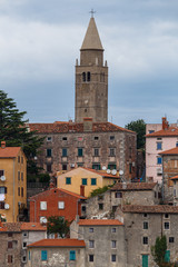 Fototapeta na wymiar View to medieval Labin town on Istria peninsula, Croatia