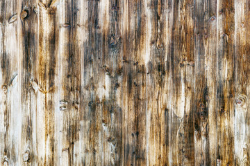 Texture of old wooden boards