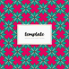 Background mandala seamless pattern vector