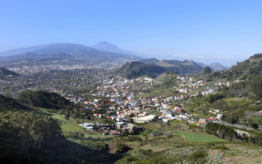 Tenerife, vue panoramique sur  l'Anaga
