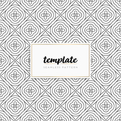 Background mandala seamless pattern vector