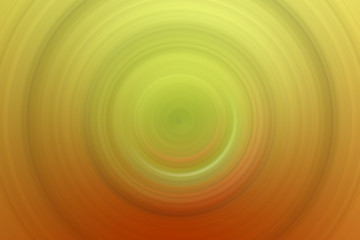 Speaker shape simple design. Round circles with different colors. Digitally made illustration from the scratch.