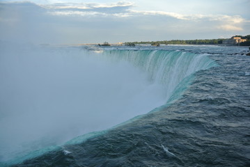 panoramic view of niagara falls