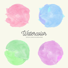 Naklejka premium 워터컬러 배경