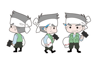 大工のイラスト