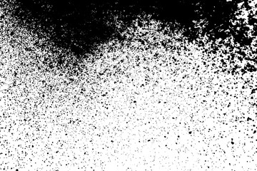 Black and white grunge background. Post-apocalyptic style texture. Digitally generated image. Vector design elements. Illustration, Eps 10.