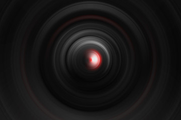 Round circles forming an endless tunnel illustration/background