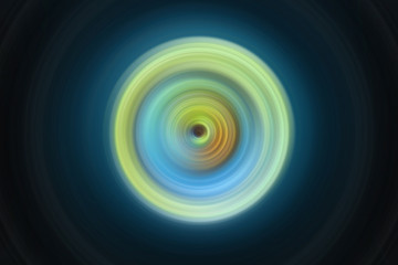 Round circles forming an endless tunnel illustration/background
