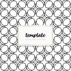 Background mandala seamless pattern vector