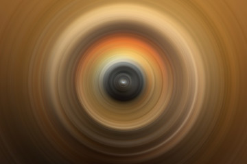 Round circles forming an endless tunnel illustration/background