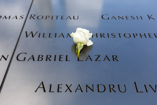 Ground Zero World Trade Center 9/11 Memorial September 11 11th 2001 New York Manhattan