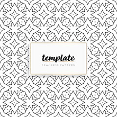 Background mandala seamless pattern vector