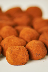 Gourmet assorted classical truffles