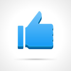 Thumb up icon vector design element