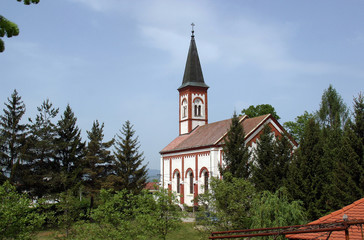 Parish Church of the Holy Name of Mary in Kamanje, Croatia