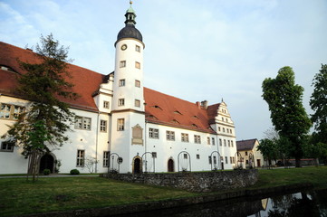 Fototapeta na wymiar Zabeltitz, Schloss an der Röder 2010