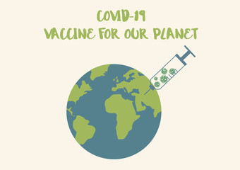 Covid-19 or Corona Virus is a Vaccine to Heal our Planet