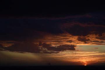 Sunset amazing at Brazil