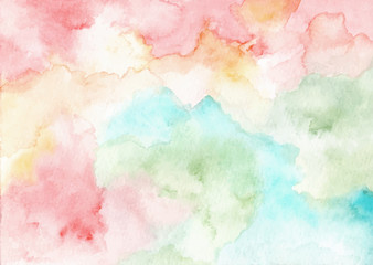 pastel abstract watercolor texture background