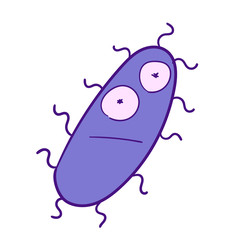 Coronavirus medical illustration, isolated on white background