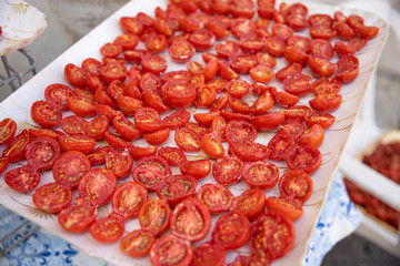 イタリアのドライトマト作り Italy,Matera