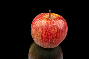 Fresh apple as a background for designers. Freshly harvested apples from an apple tree.