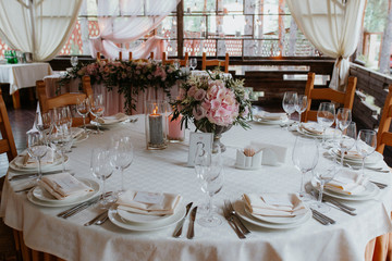 Table, setting, event, party, wedding, reception, beach.