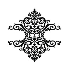 Oriental vector damask patterns for greeting cards and wedding invitations.