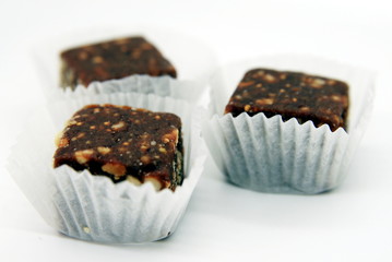 hand made sweets from dried fruits and nuts