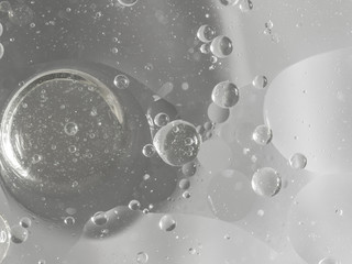 Abstract White water bubbles background