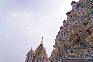 Fototapeta premium Wat Pho Temple of the Reclining Buddha - Bangkok - Thailand