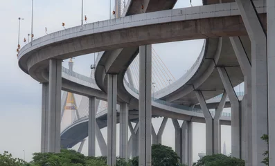 Gardinen Brücken Brücke in der Stadt Bhumibol Bridge  © R3nder