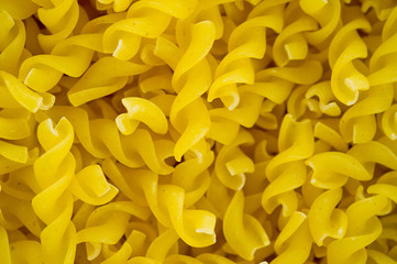 Close-up shot of natural products pasta. Background for a healthy diet.
