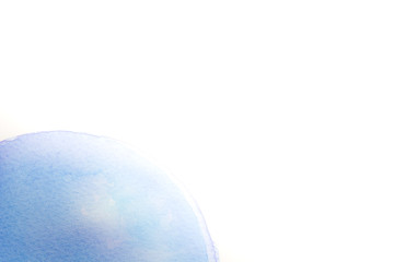 Abstract background image of sea with watercolor