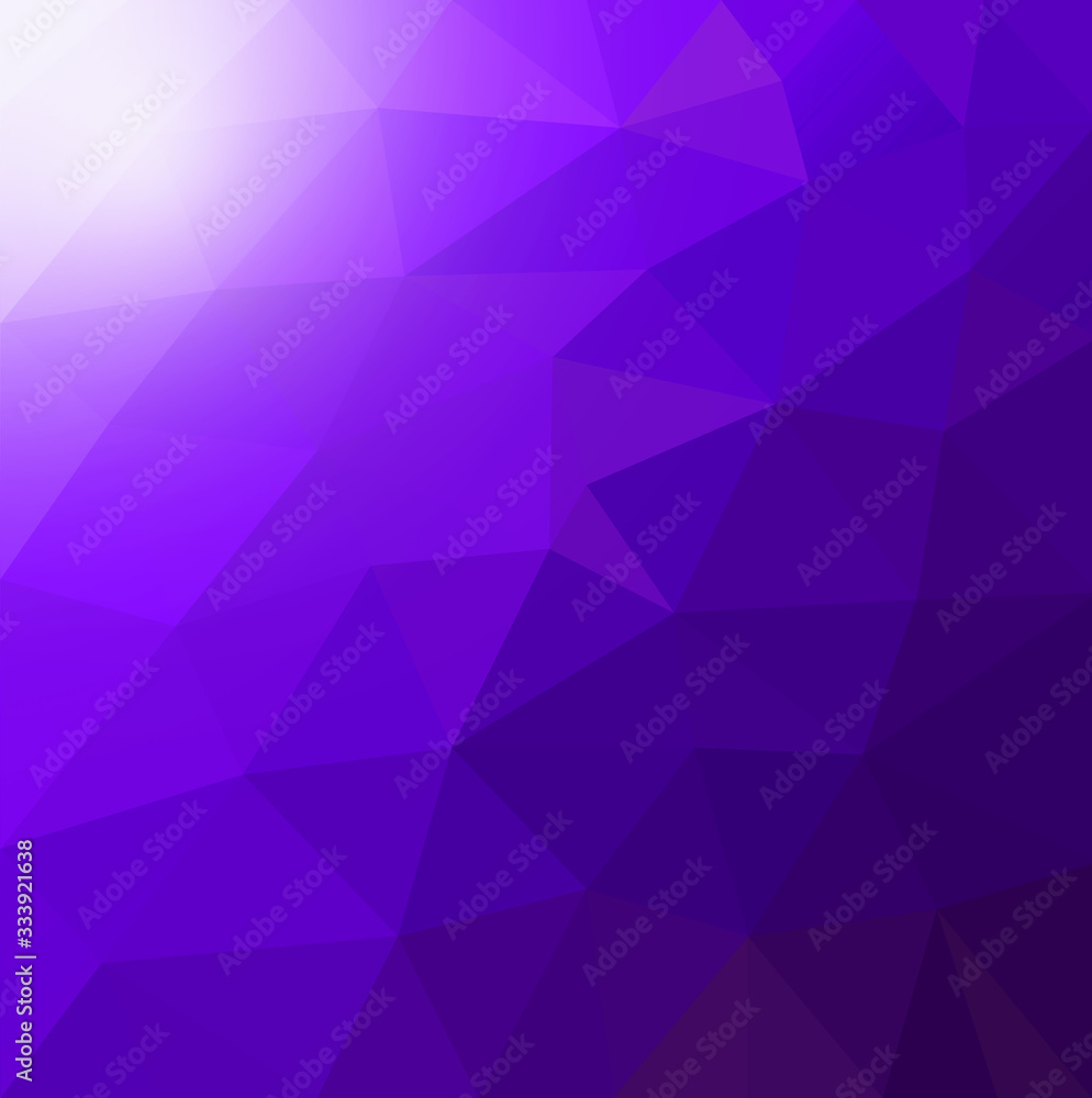 Aufkleber purple background abstract polygonal ( low-poly )triangular modern geometric. style with gradient.