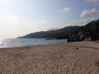 Lagomandra beach in Chalkidiki