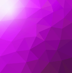 purple background abstract Polygonal  ( Low-Poly )Triangular Modern Geometric. Style With Gradient.