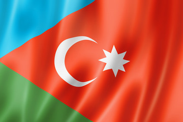 Iranian Azerbaijanis ethnic flag, Asia