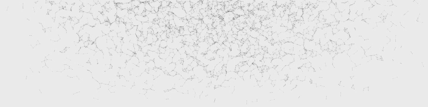 Network Mesh Random Procedural Art background illustration