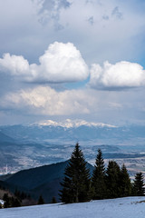 High Tatras mountains from Big Fatra, Slovakia