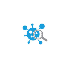 Quarantine related icon on background for graphic and web design. Creative illustration concept symbol for web or mobile app