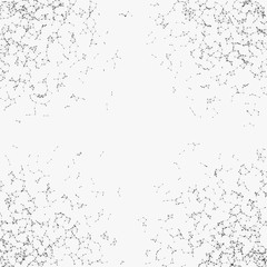 Network Mesh Random Procedural Art background illustration