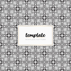 Colorful mandala seamless pattern vector