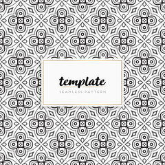 Colorful mandala seamless pattern vector