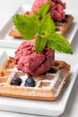 belgian waffle