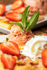 belgian waffle