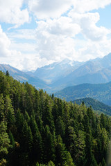 Arkhyz mountains in summer Karachay-Cherkessia Russia