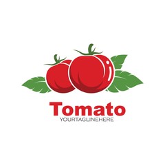 fresh tomato vector illustration design