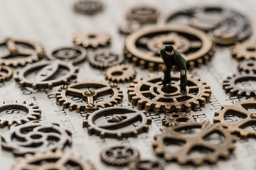 社会の歯車とビジネスマン