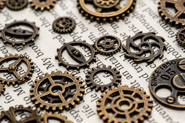 アンティーク調の歯車